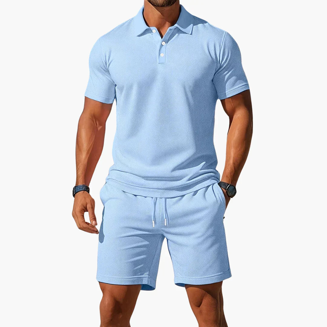 Summer Polo Shirt Set