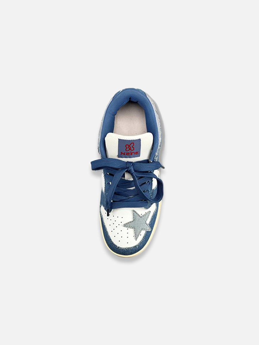 Boutique Mode Paris™ | Chaussures bleues avec des étoiles