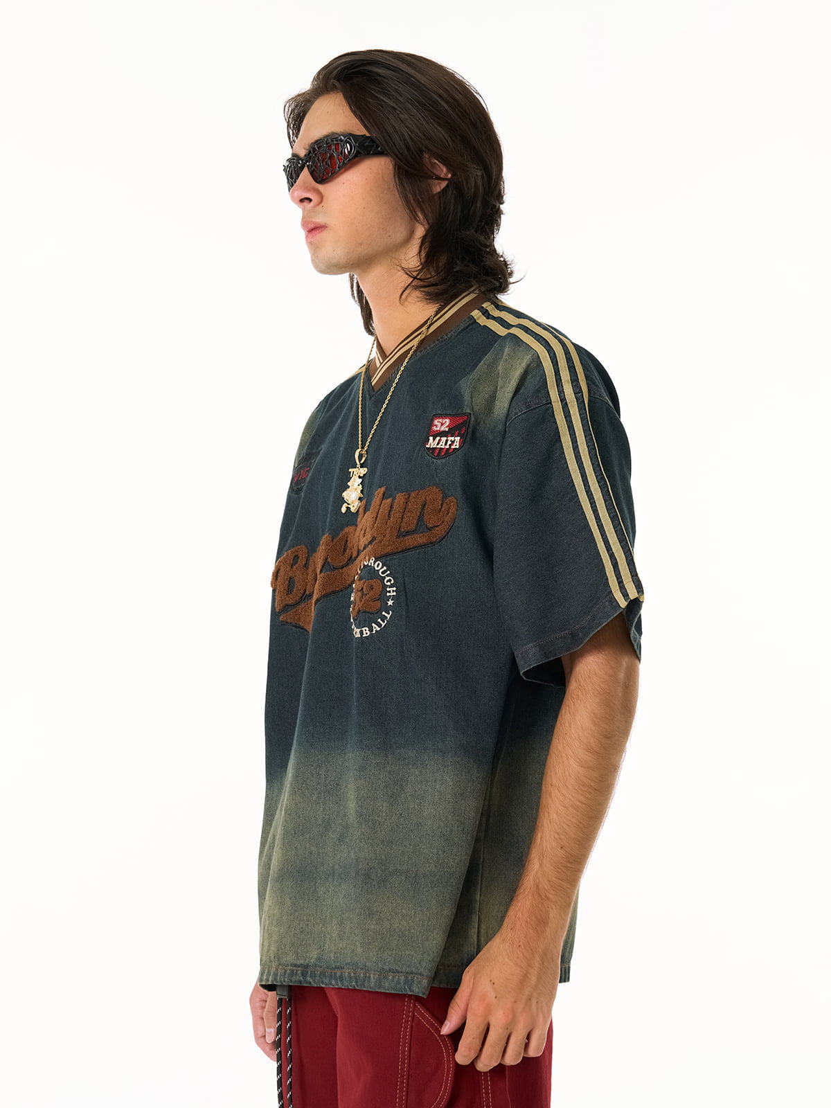 Boutique Mode Paris™ | T-shirt en denim vintage