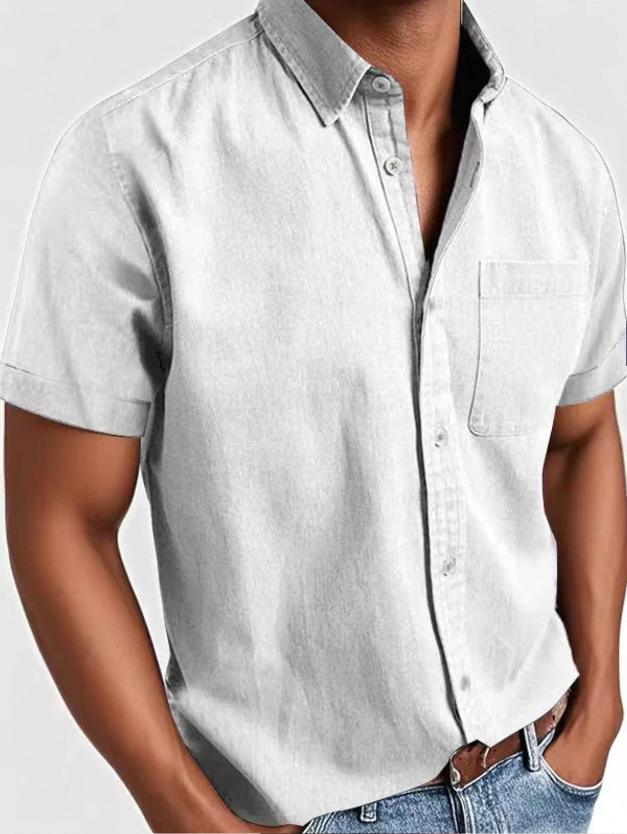 Boutique Mode Paris™ | Chemise élégante à manches courtes