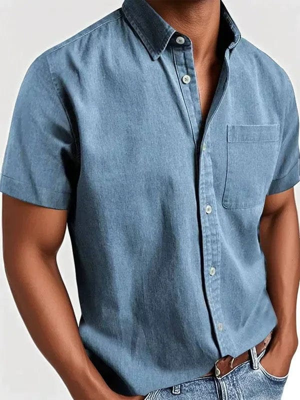Boutique Mode Paris™ | Chemise élégante à manches courtes