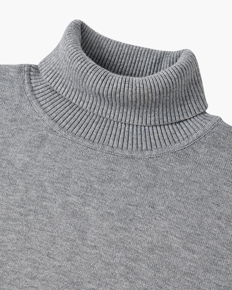 Boutique Mode Paris™ | Turtleneck en Laine Mérinos Jangsan