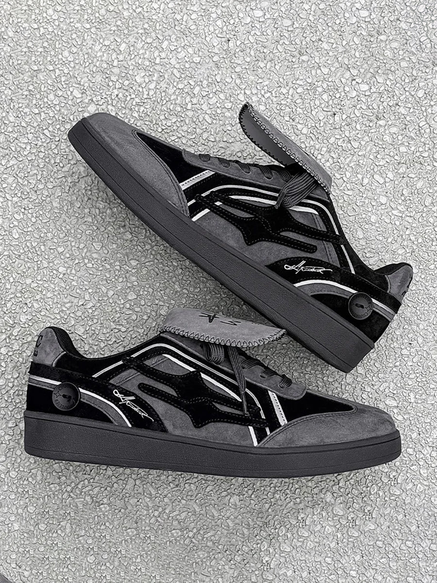 Boutique Mode Paris™ | Y2K Black Star Shoes