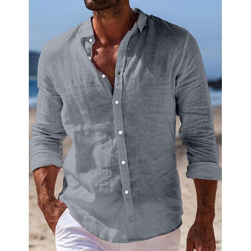 Boutique Mode Paris™ | Chemise en Lin Casual