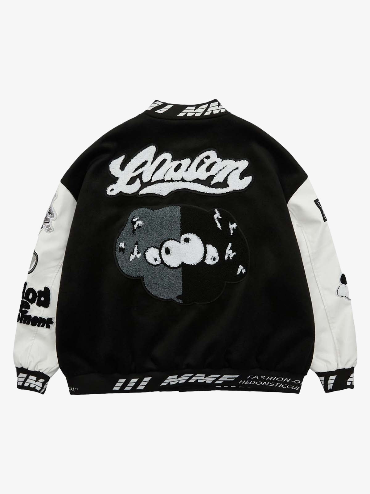 Boutique Mode Paris™ | Sweat-shirt hip-hop rose en molleton brodé