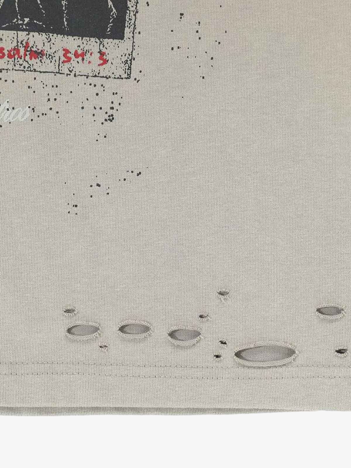 Boutique Mode Paris™ | T- shirt graphique deux pièces camouflage