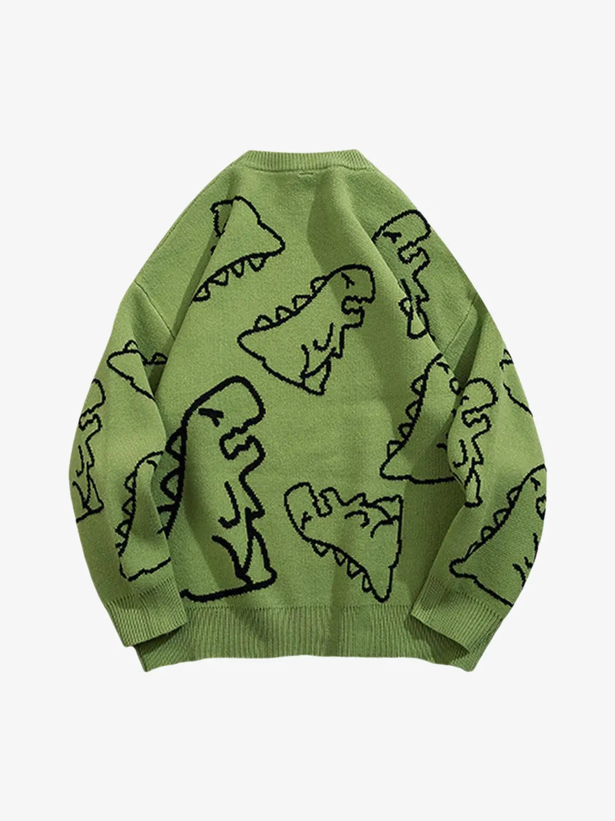Boutique Mode Paris™ | Cartoon dinosaur print sweater