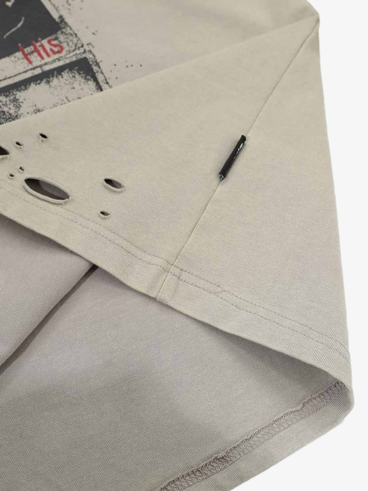 Boutique Mode Paris™ | T- shirt graphique deux pièces camouflage