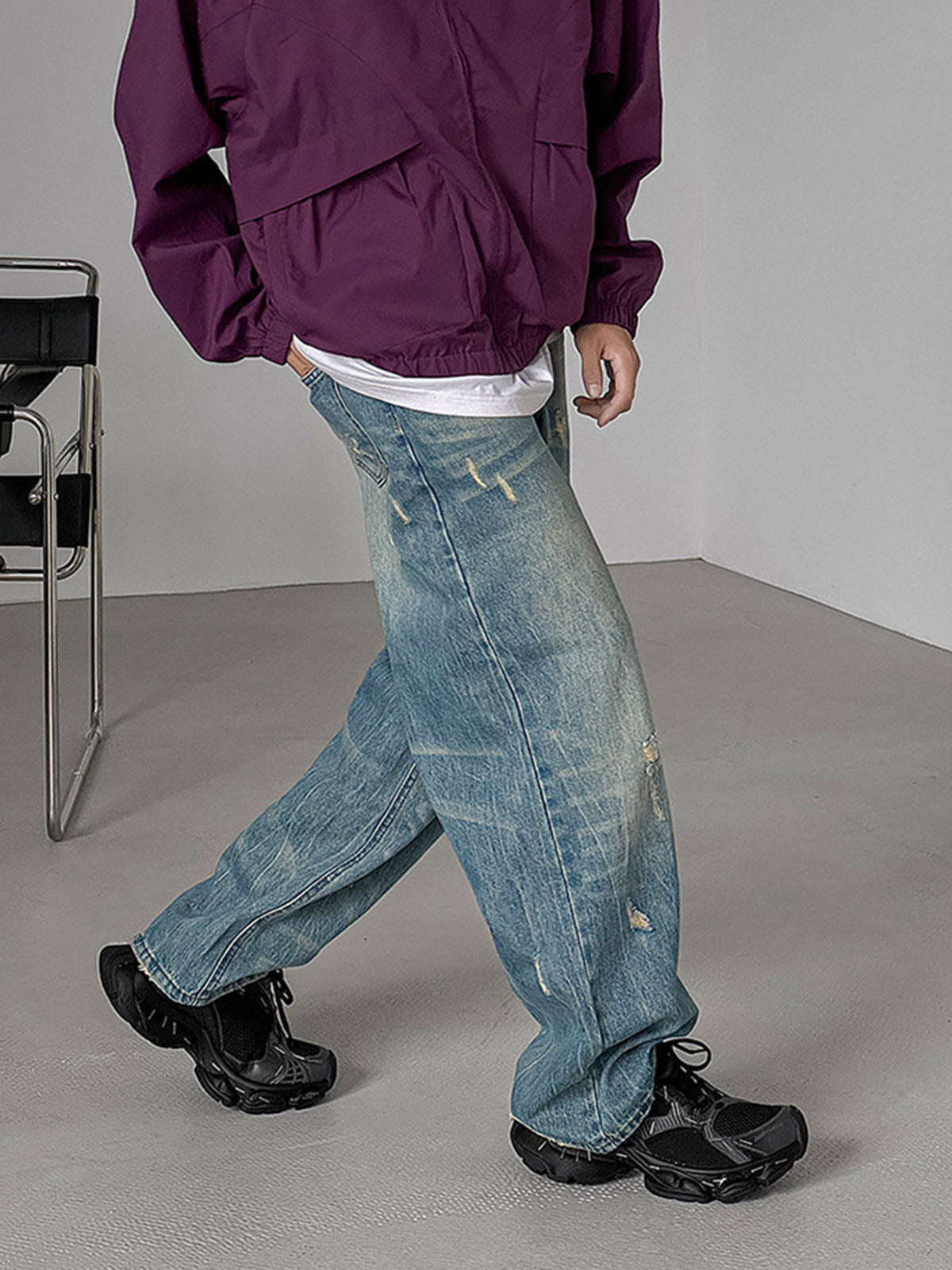 Boutique Mode Paris™ | Baskets rétro à semelles épaisses