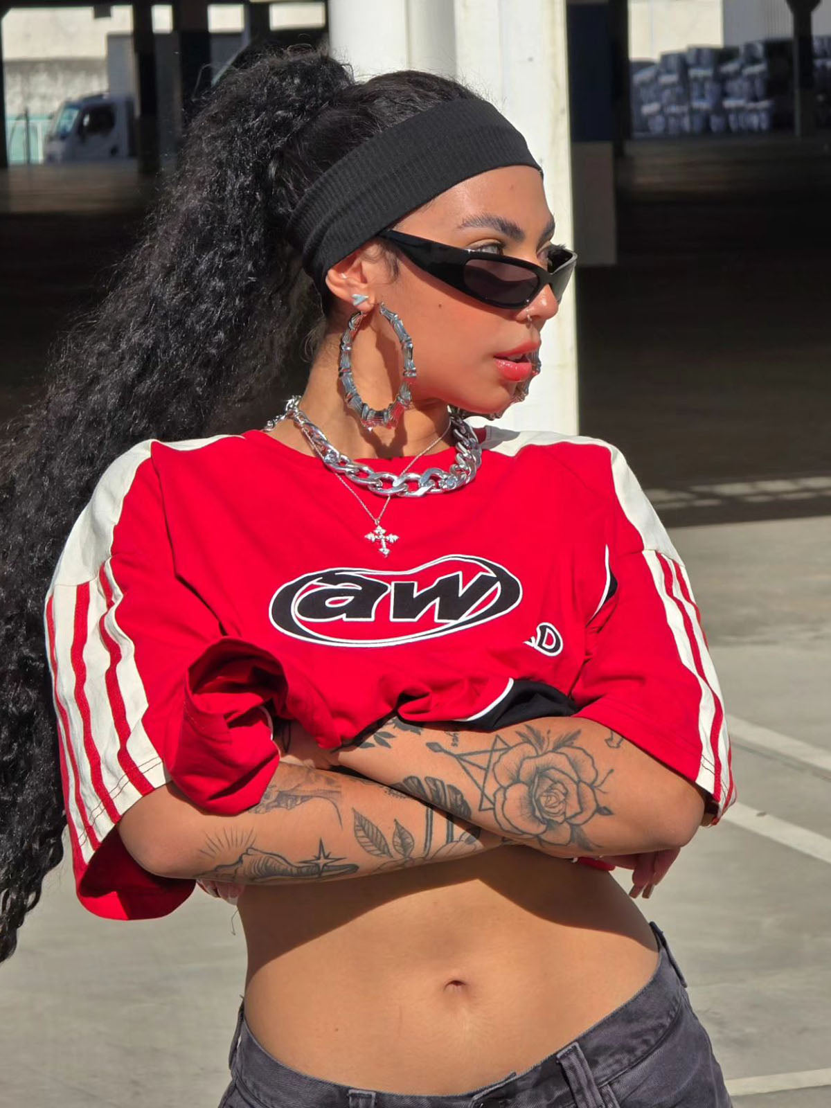 Boutique Mode Paris™ | T-shirt à rayures colorées