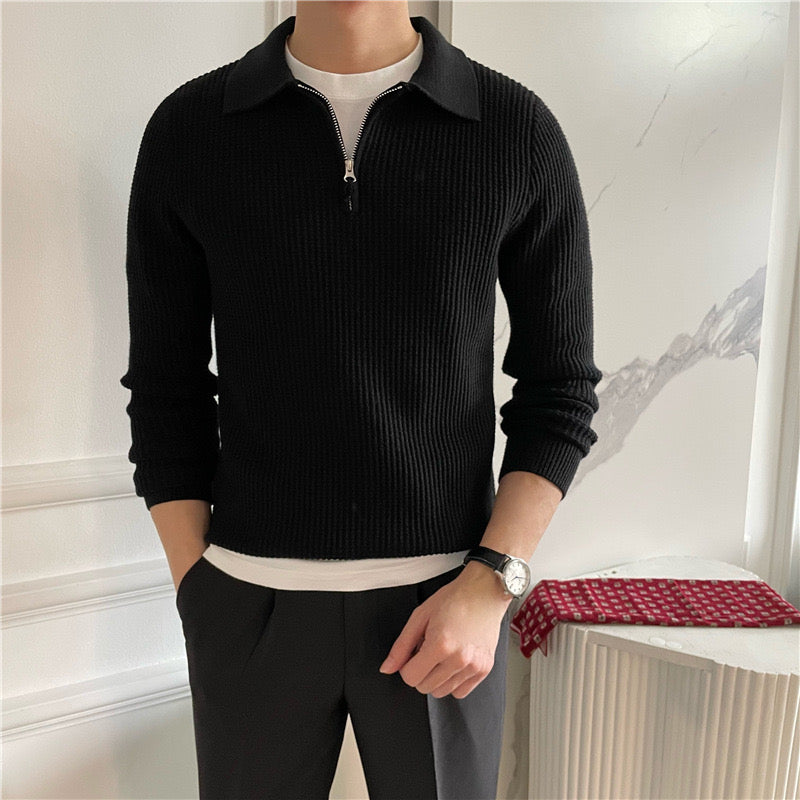 Boutique Mode Paris™ | Sweater à Zip Gongju
