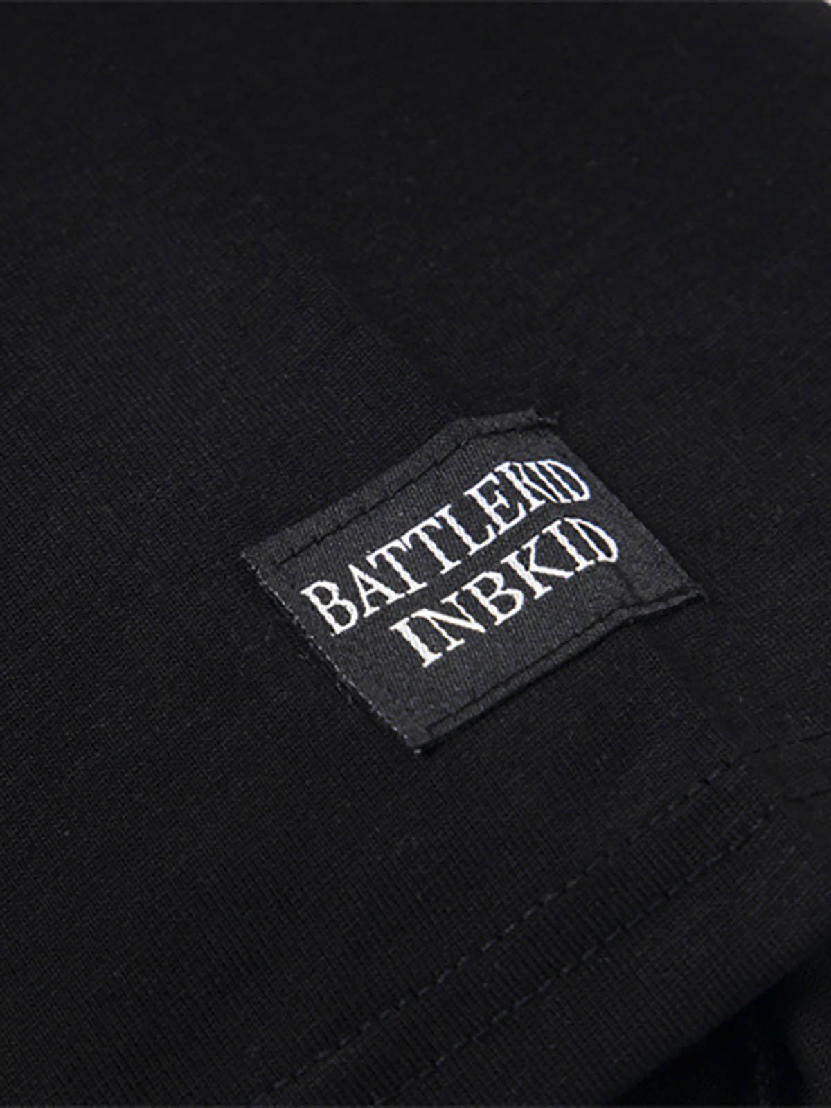 Boutique Mode Paris™ | T- shirt à capuche et cape à carreaux avec badge