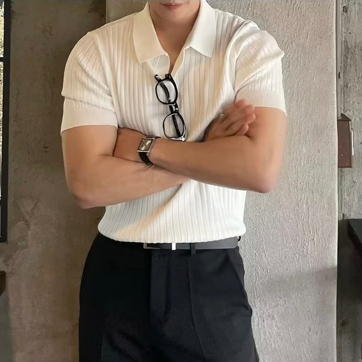 Boutique Mode Paris™ | Polo Tricoté Décontracté Chuncheon