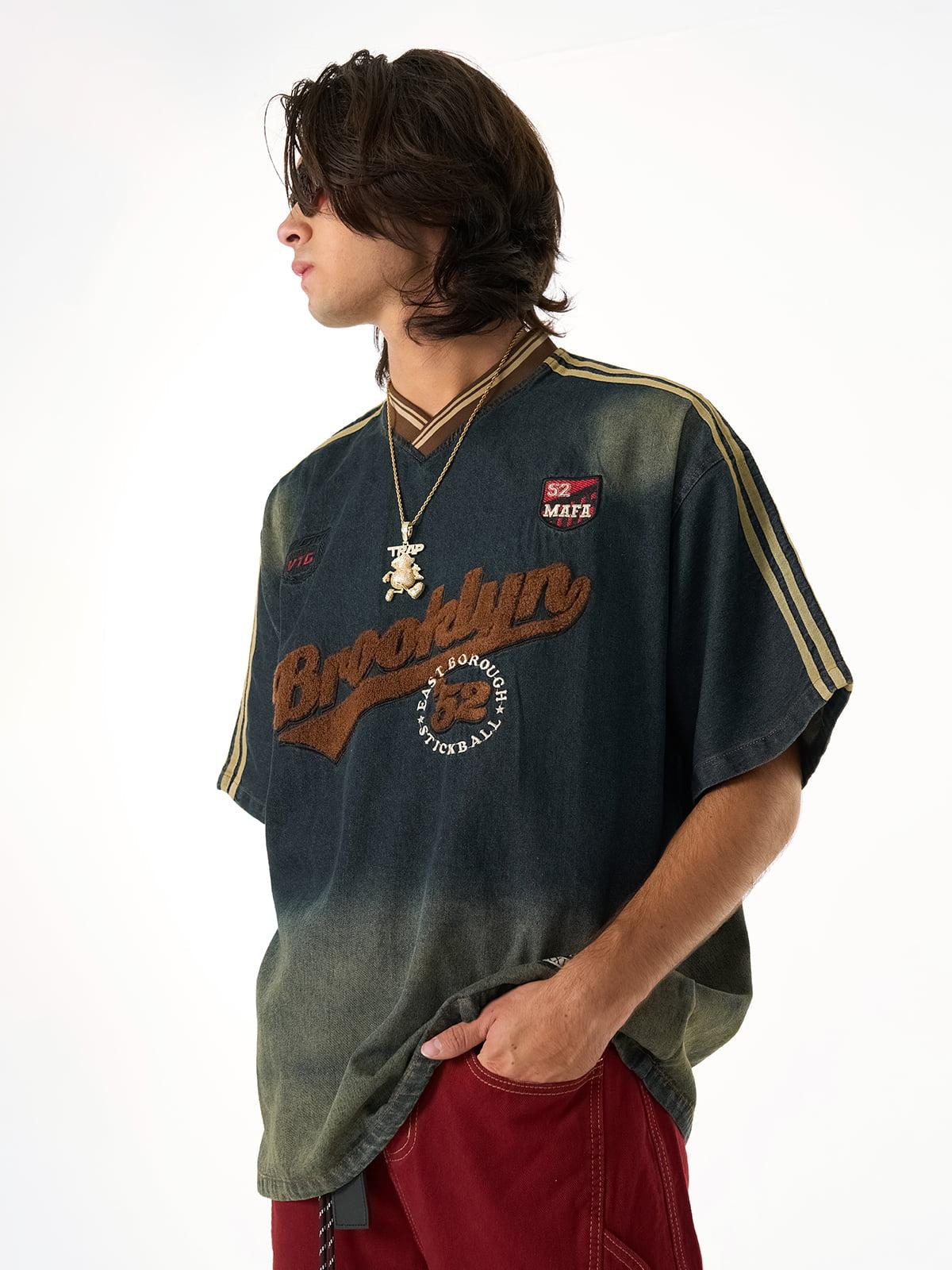 Boutique Mode Paris™ | T-shirt en denim vintage