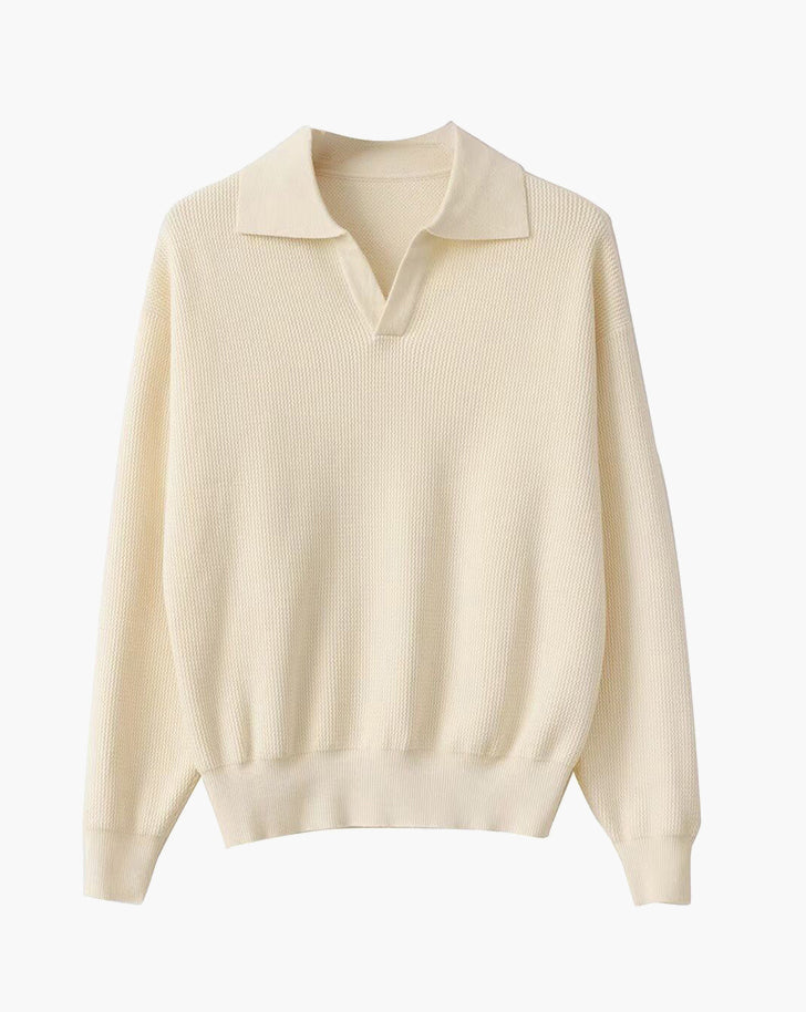 Boutique Mode Paris™ | Polo Col V Busan