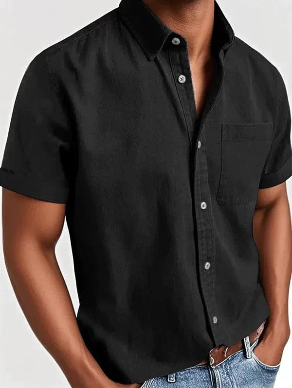 Boutique Mode Paris™ | Chemise élégante à manches courtes