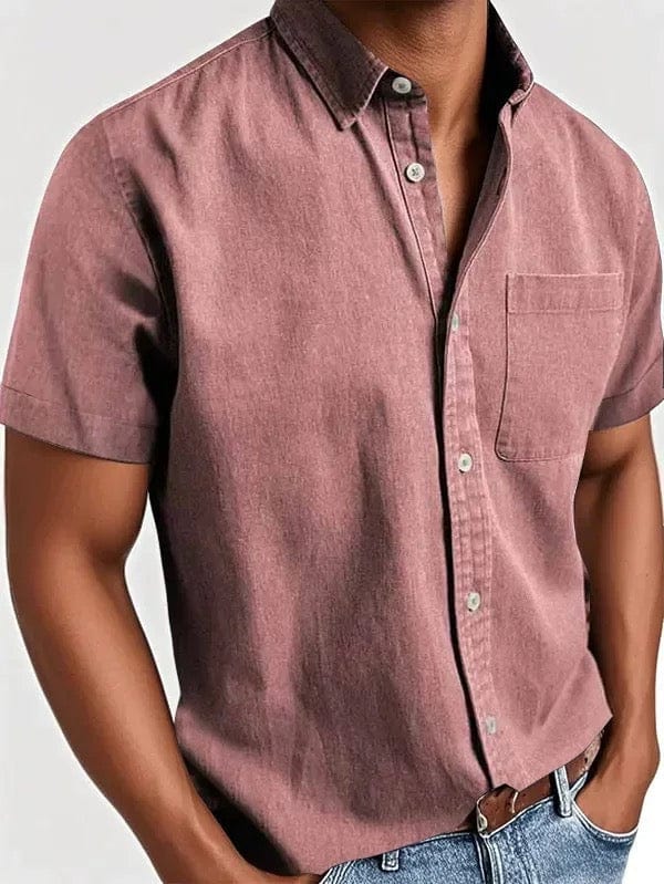 Boutique Mode Paris™ | Chemise élégante à manches courtes