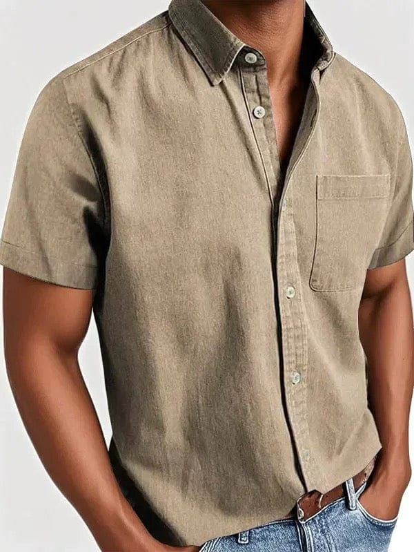 Boutique Mode Paris™ | Chemise élégante à manches courtes