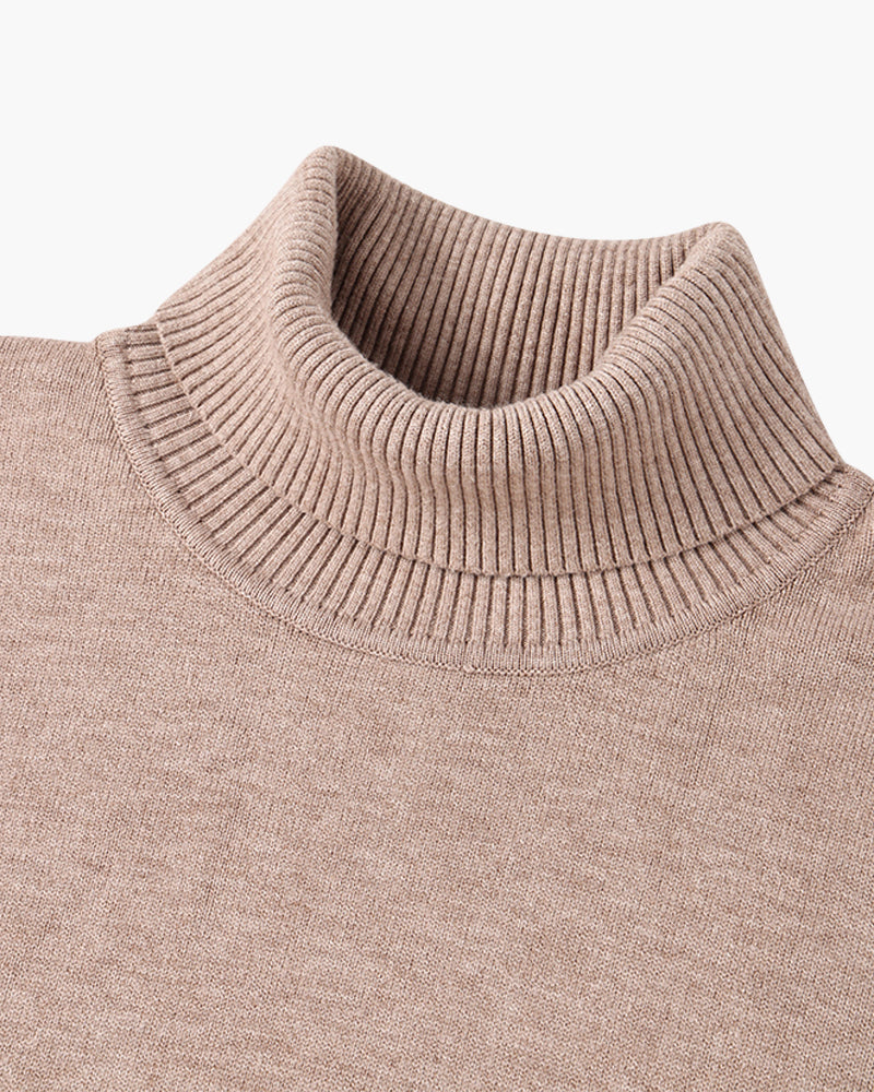 Boutique Mode Paris™ | Turtleneck en Laine Mérinos Jangsan