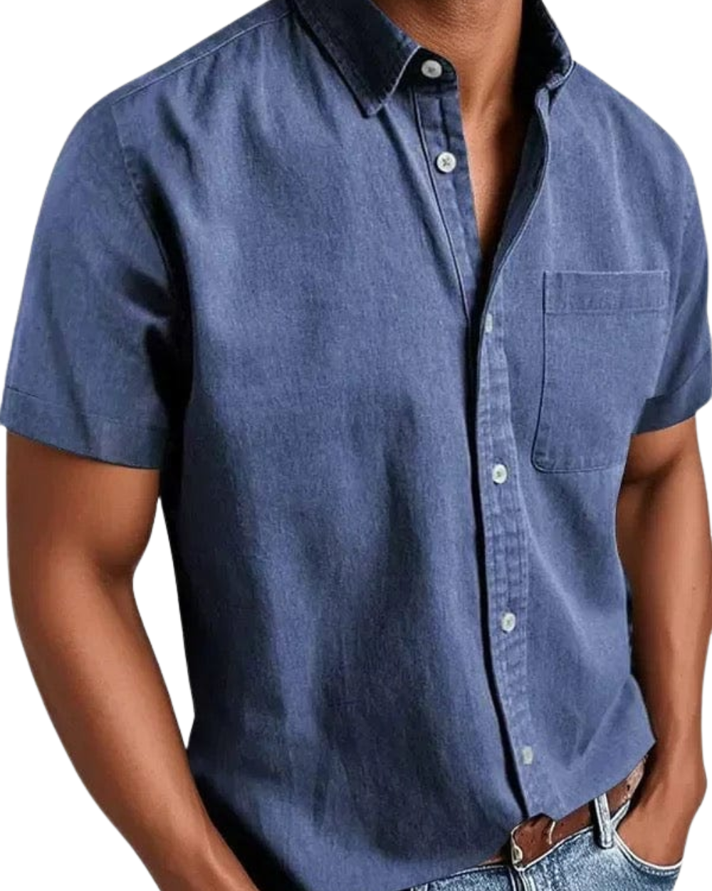 Boutique Mode Paris™ | Chemise élégante à manches courtes