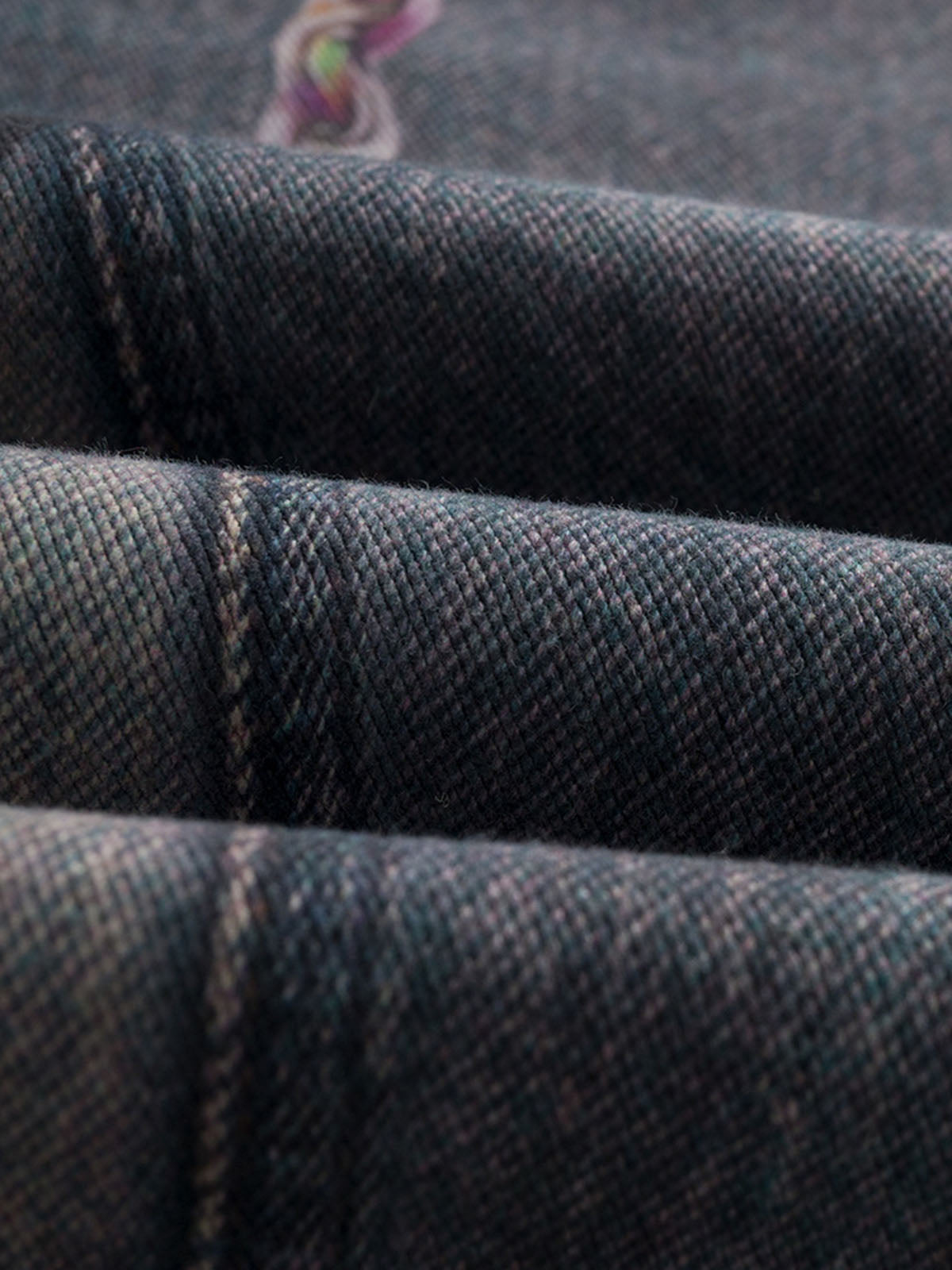 Boutique Mode Paris™ | Jean rétro délavé à imprimé chaîne 3D