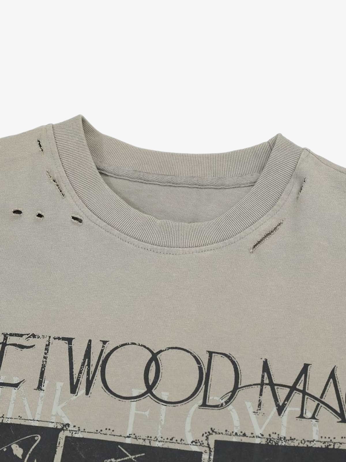 Boutique Mode Paris™ | T- shirt graphique deux pièces camouflage