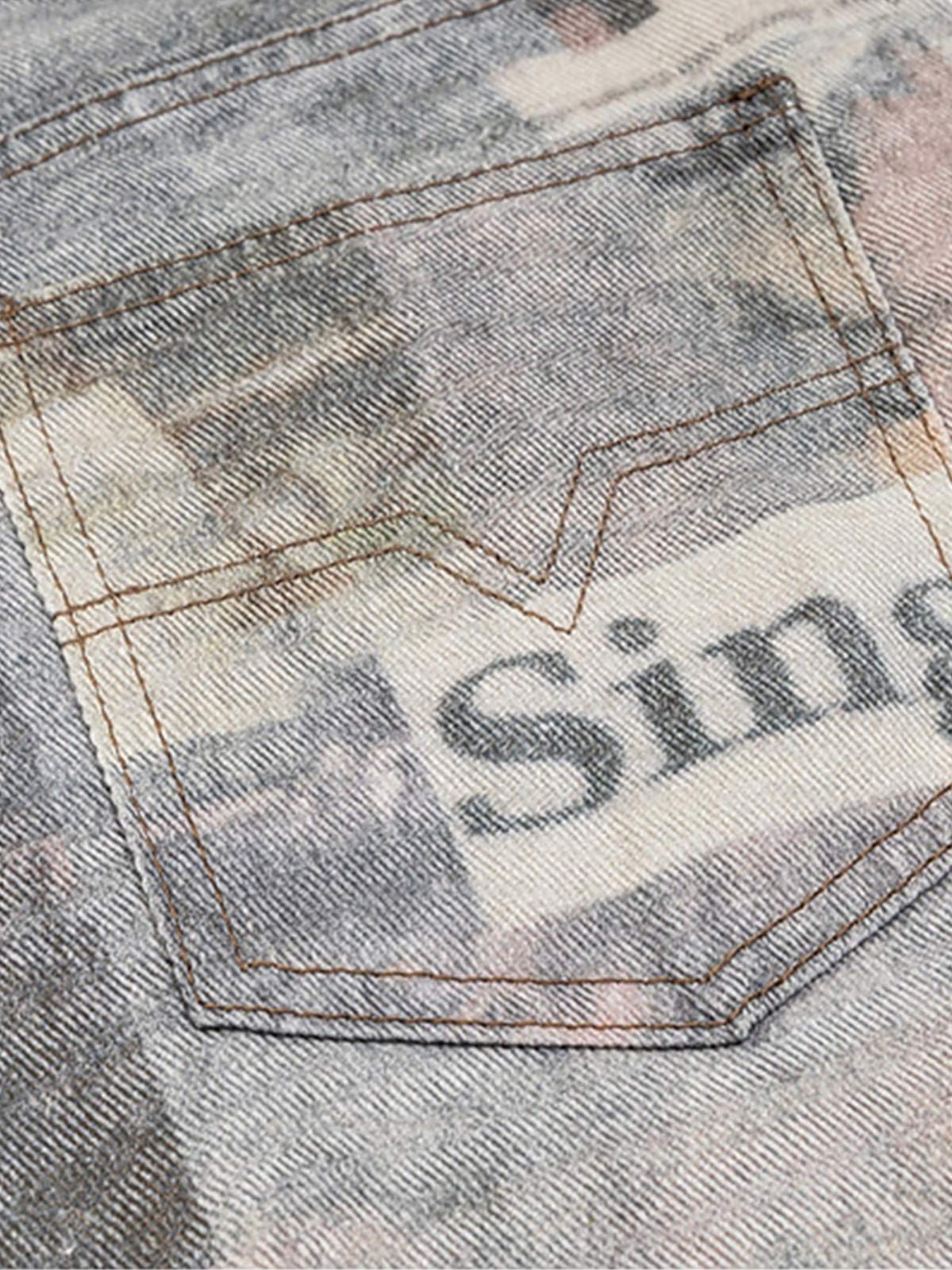 Boutique Mode Paris™ | Sac en papier graffiti et jean baggy