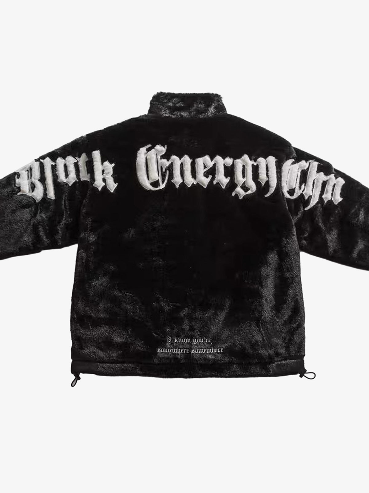 Boutique Mode Paris™ | Veste en molleton brodée Street Letter