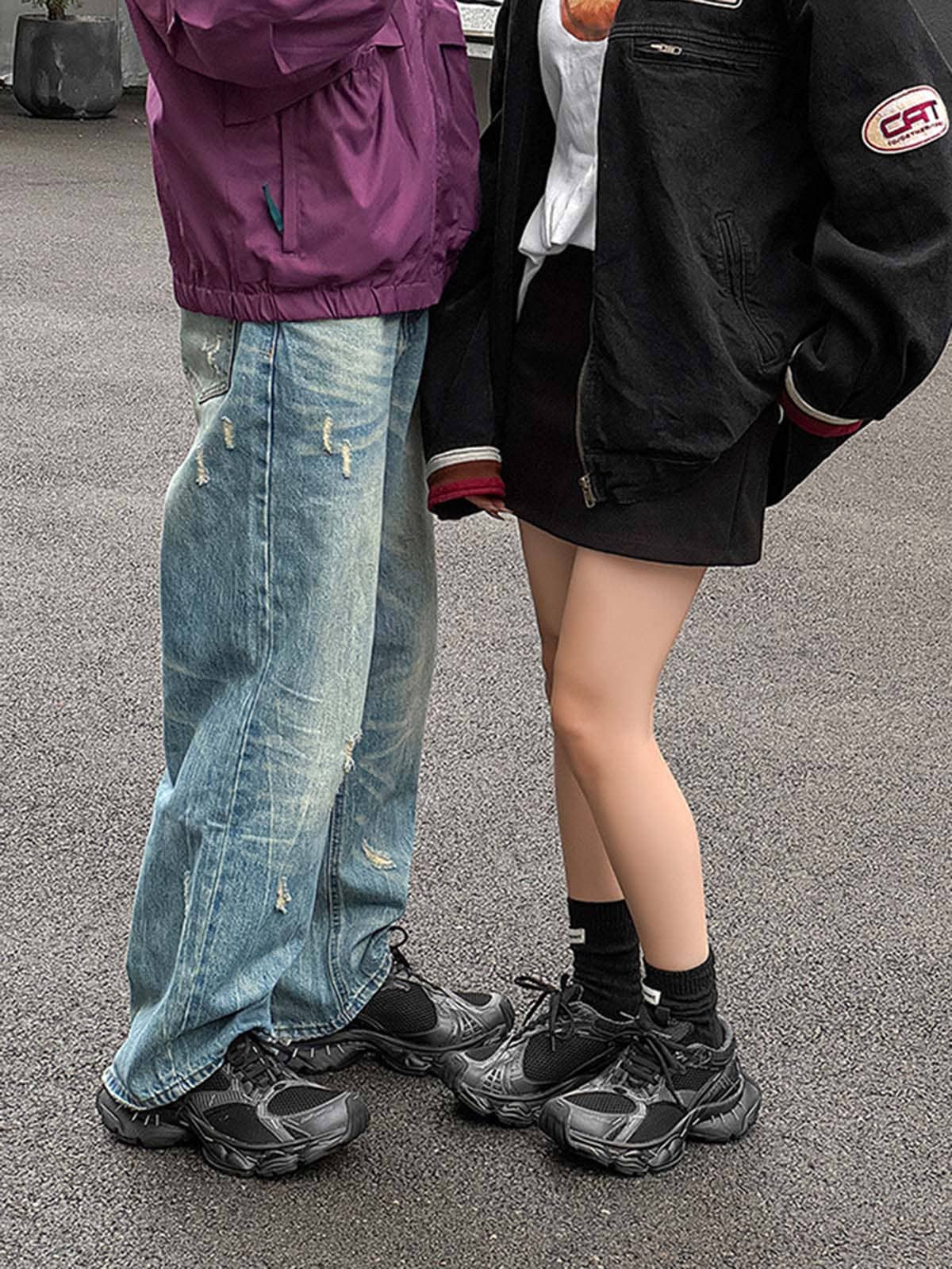 Boutique Mode Paris™ | Baskets rétro à semelles épaisses