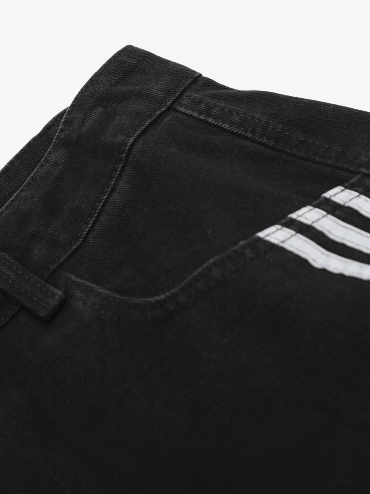 Boutique Mode Paris™ | Jean à coutures rayées